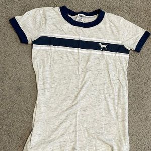 PINK navy t shirt